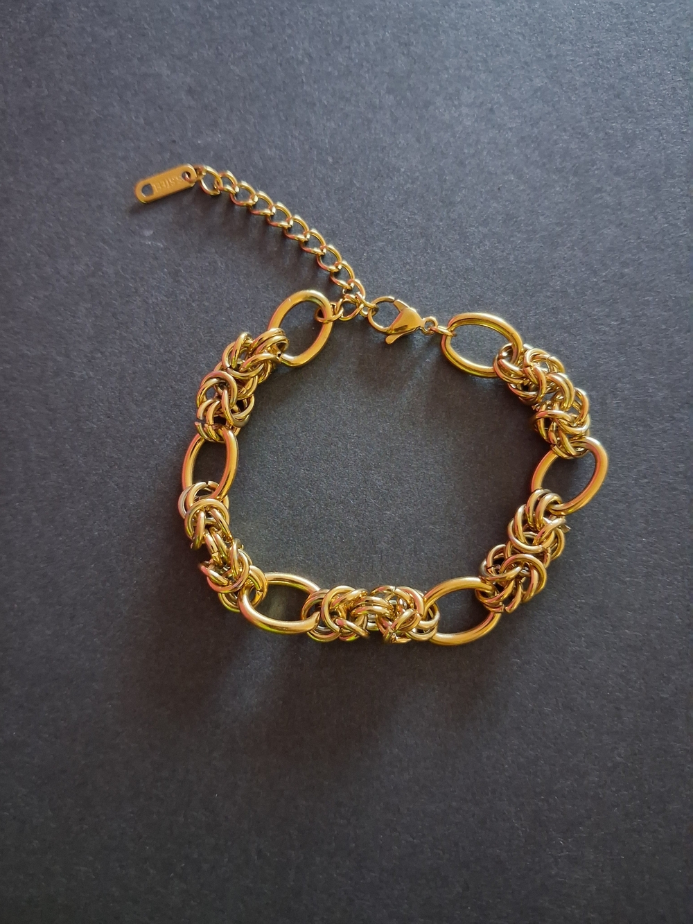 Gold-Tone Linked Chain Bracelet - Women Jewelry
